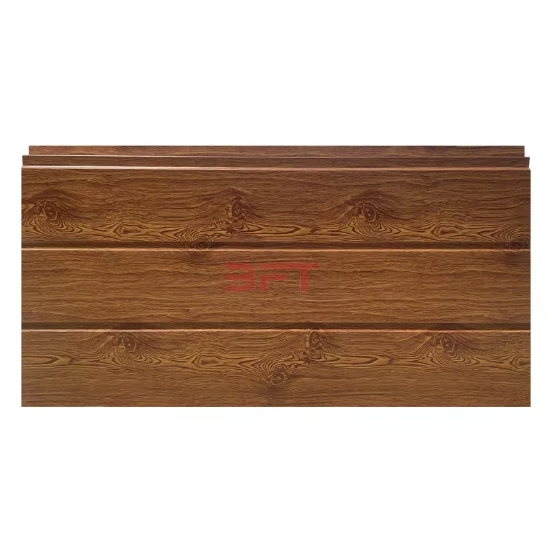 Wood Grain Metal Siding