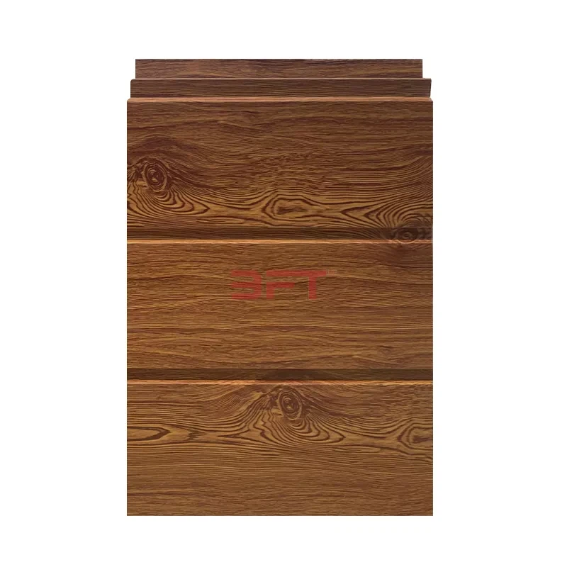 Wood Grain Metal Siding